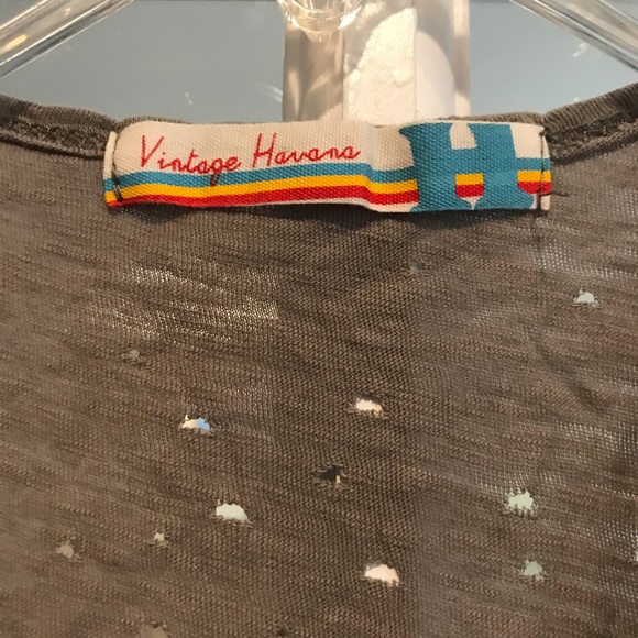 Vintage Havana distressed top - Picture 2 of 3